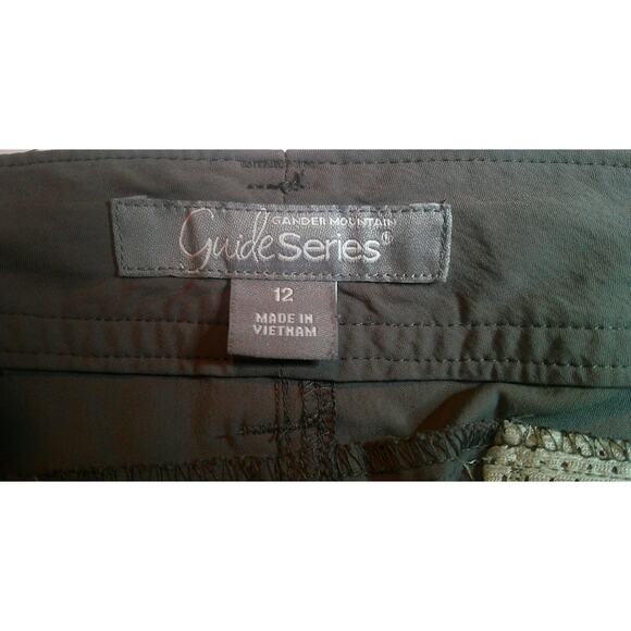 Gander Mountain Guide Series Boys Size 12 Gray Convertible Pants - Picture 8 of 8